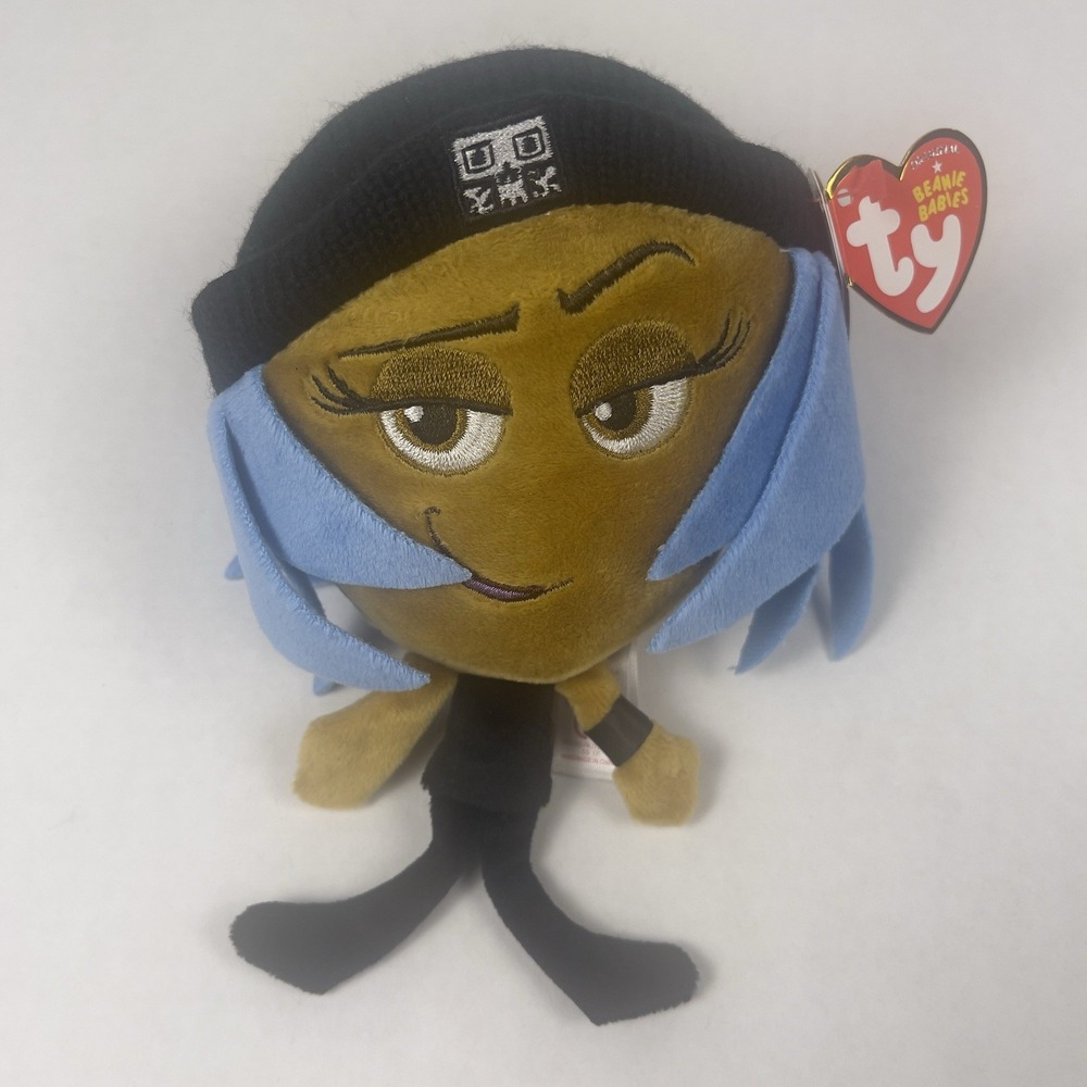 2017 Ty Beanie Babies Emoji Movie "Jailbreak" 7" Plush Stuffed Doll New W/Tags